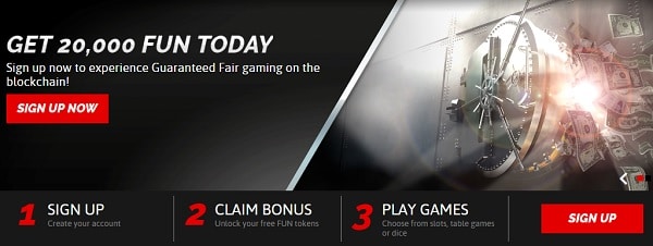 CasinoFair welcome bonus