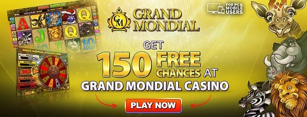 150 free chances to win Mega Moolah