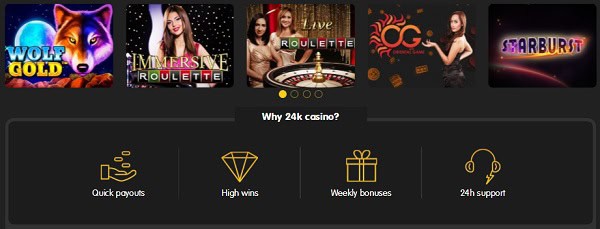 24K online games welcome bonus code