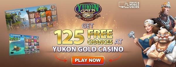 Play 125 free spins on Microgaming slot machines!