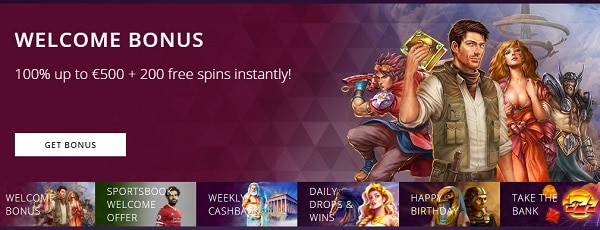 Casino Welcome Bonus