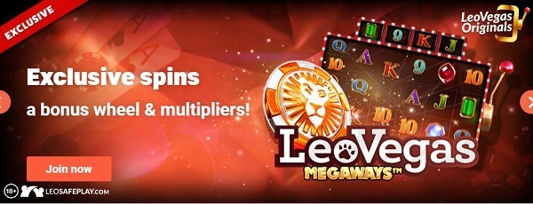 Leo Vegas exclusive spins bonus