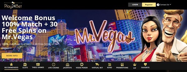 Mr Vegas free spins slots