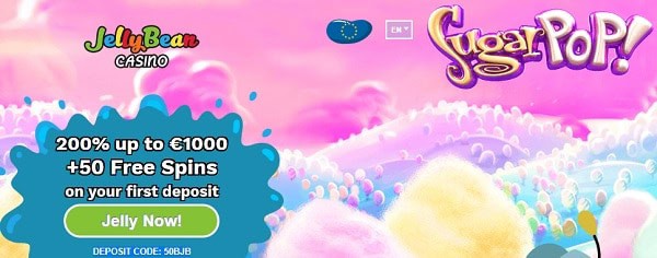 Jelly Bean Casino exclusive welcome bonus