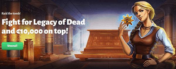 Fight For Legacy of Dead and 10,000 EUR on top!