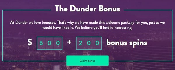 200 free spins and $600 welcome bonus