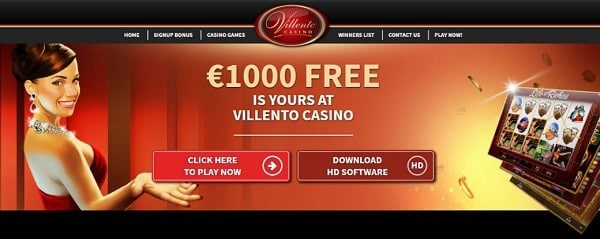 Villento Casino Online Free Spins Bonus