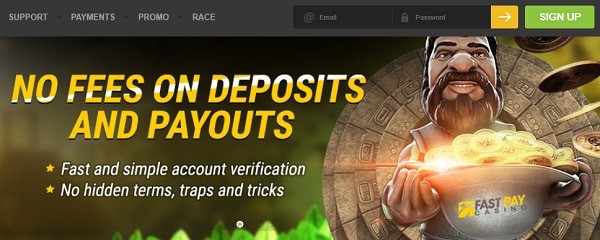 Fast deposits and cashouts in online casinos