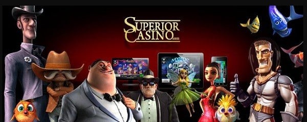 Superior Casino games, slots, blackjack, live dealer, roulette