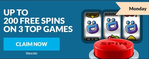 Wild Jackpots 200 free spins