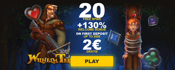 20 FreeSpins and 2 EUR no deposit now