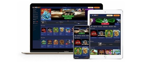 BondiBet Casino games and software