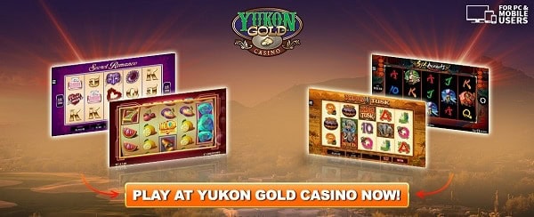 Yukon Gold Casino games and software