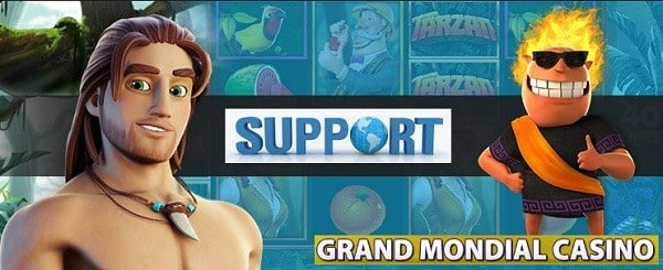 Grand Mondial Casino support