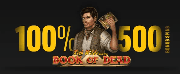 500 Bonus Spins on Book of Dead 