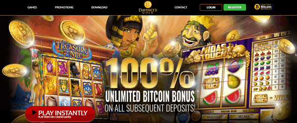 100% unlimited welcome bonus 