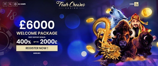 4 Crowns free spins bonus