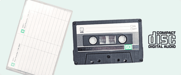 Transfer and conver audio compact cassette to Compact Disc