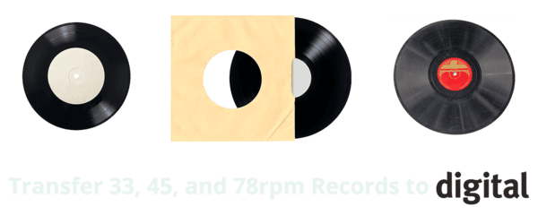 Convert and transfer recrods to digital