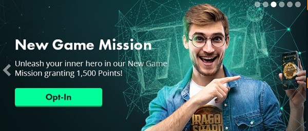 Volt Casino New Game Mission