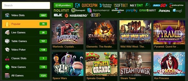 Free Casino Games