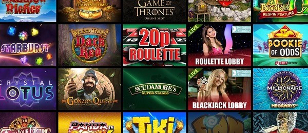 Play exclusive slots and table games