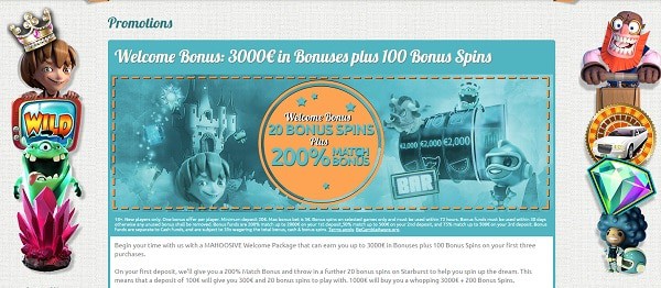 3000 EUR bonus and 100 free spins after deposit at Spin Station Casino 