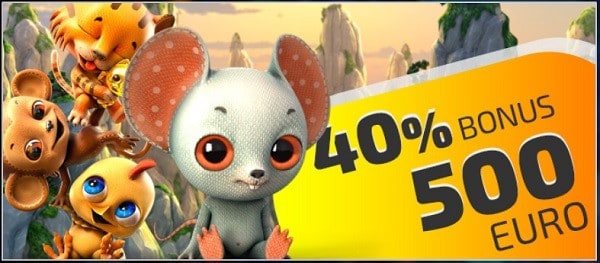 40% bonus at IVICasino