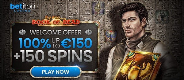 Book of Dead free spins bonus in welcome bonus 