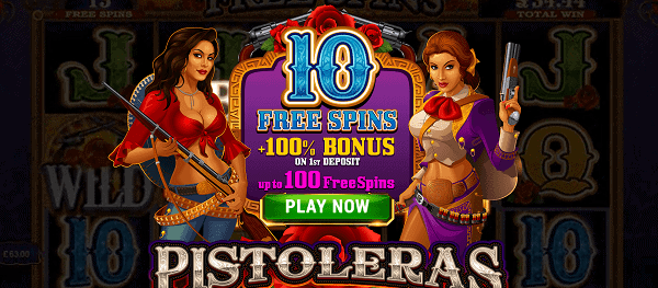 10 free spins when you register!