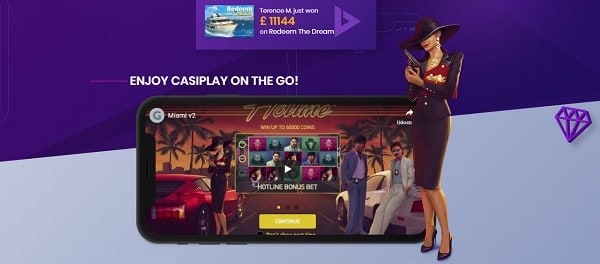 CASIPLAY Mobile Casino