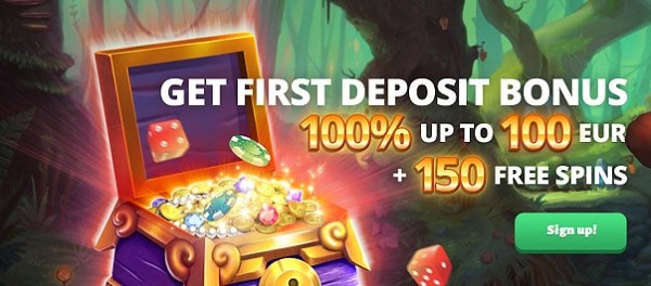 100% bonus and Free Spins for new players!