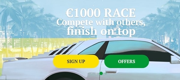 1,000 EUR weekly race