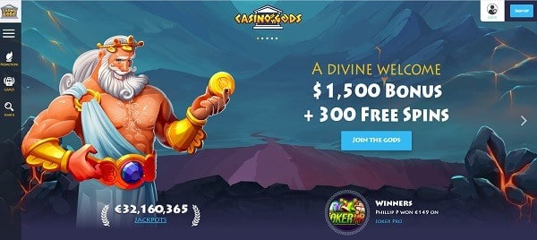 300 Free Spins