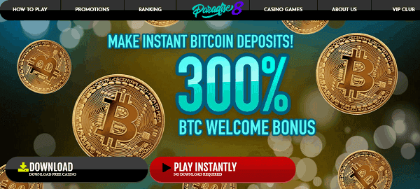 300% BTC Bonus