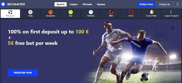 5 EUR free bet