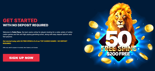 50 free spins and $200 free chip no deposit bonuses 