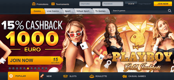 Playboy free spins