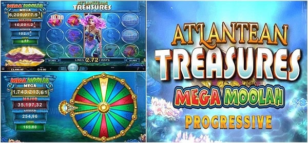 Atlantean Treasures Mega Moolah jackpot winner