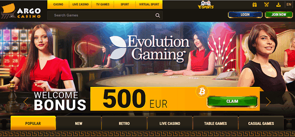 500 EUR welcome bonus