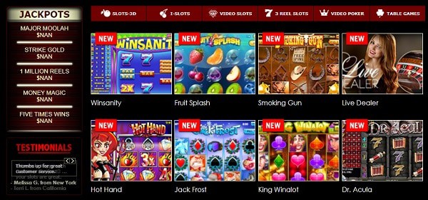 SuperiorCasino free games 