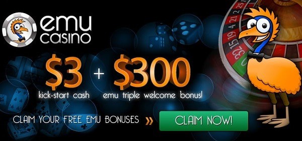 Emu $3 free bonus