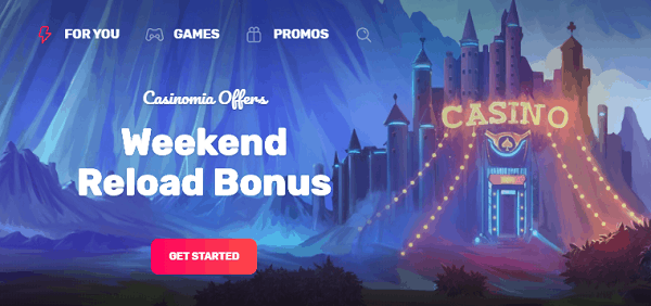 Weekly Reload Bonus 50% up to 500 EUR