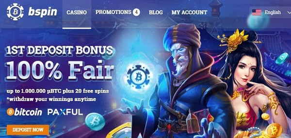 100% bonus and 20 free spins