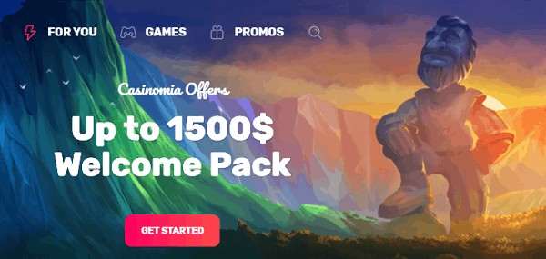 $1500 welcome bonus and 300 free spins 