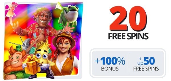 Get 20 free spins to EgoCasino.com!