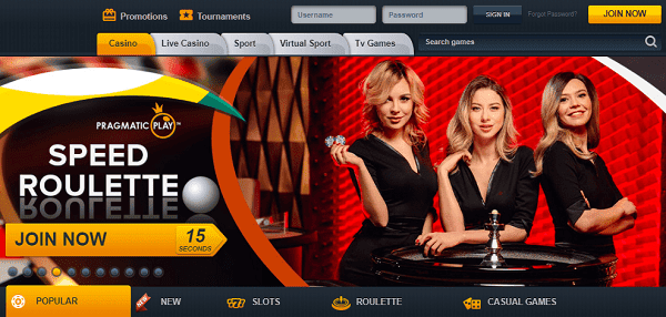 Play Zig Zag Live Casino 