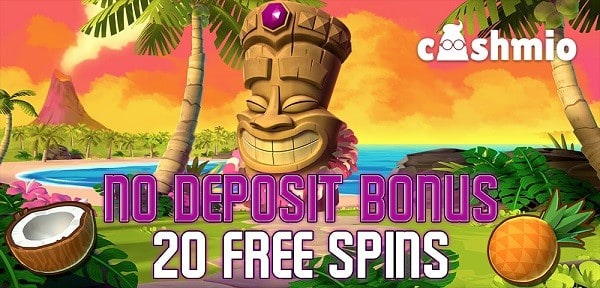 20 free spins on Aloha! Cluster Pays no deposit required