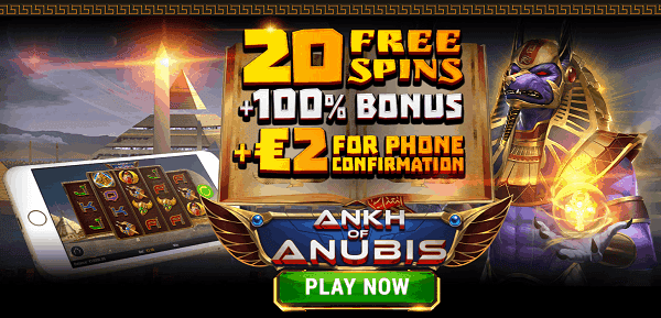 20 Free Spins + 2 EUR gratis NDB + 120% Welcome Bonus 