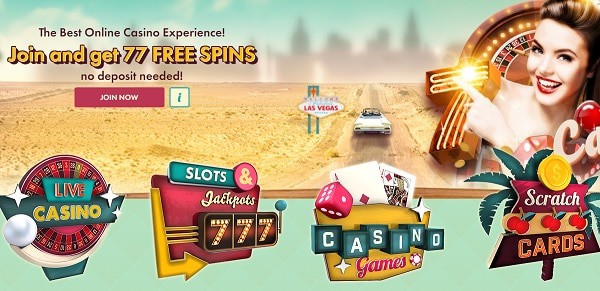 777 Casino 77 free spins no deposit required